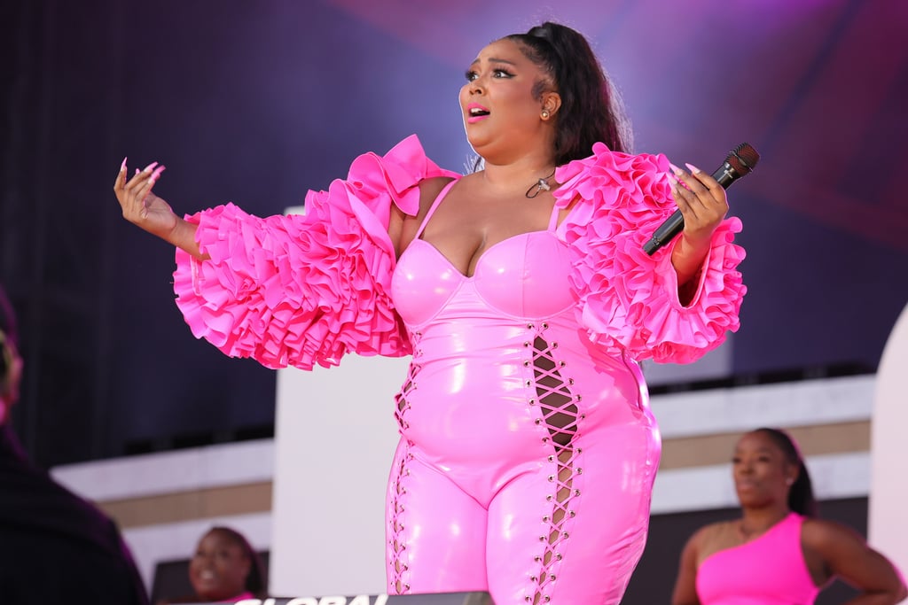 Lizzo's Hot Pink Catsuit at the Global Citizen Live Concert