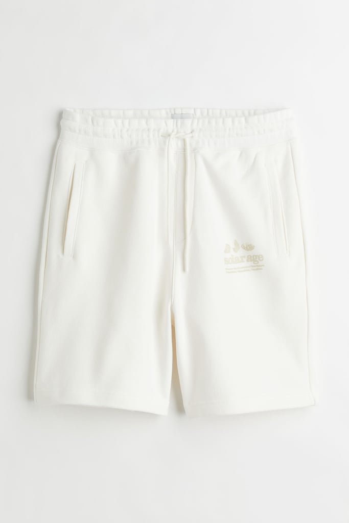 宽松型棉花Sweatshorts