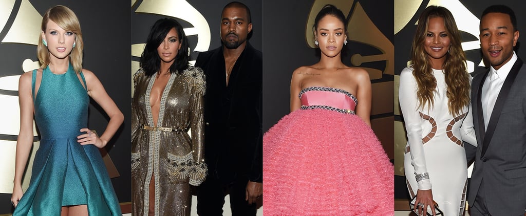 Celebrities on the Red Carpet at the Grammys 2015
