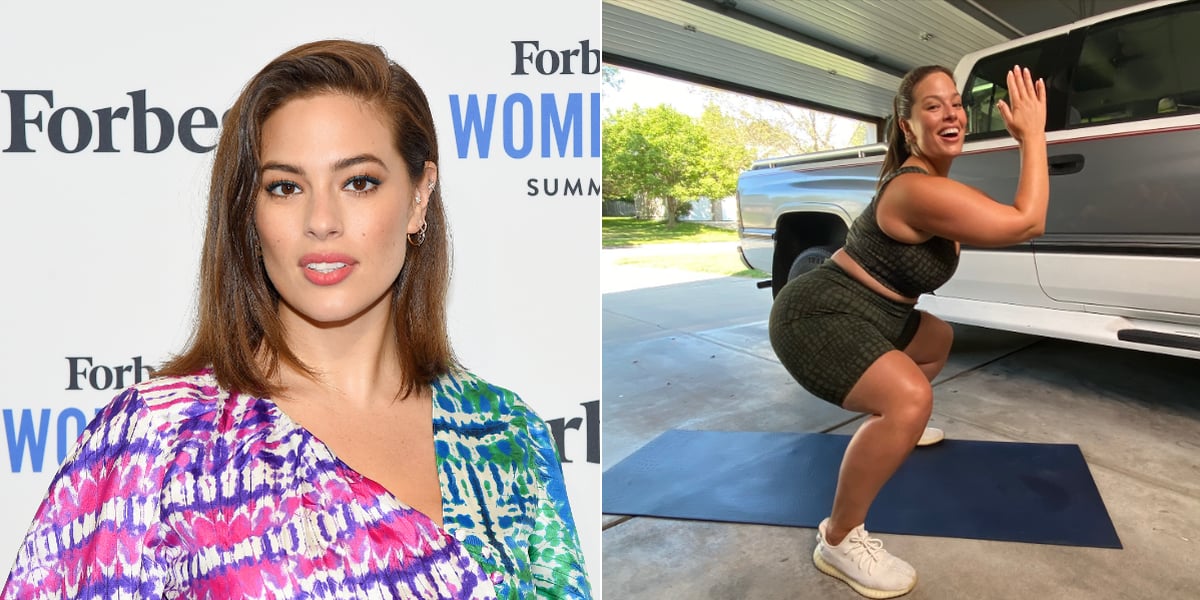 Ashley Graham's gives us four of her best #fitlife tips
