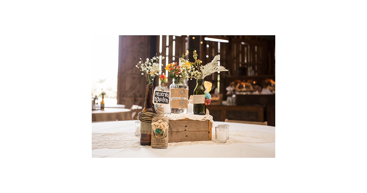 Centerpieces Rustic Themed Wedding Popsugar Love And Sex Photo 56 4669