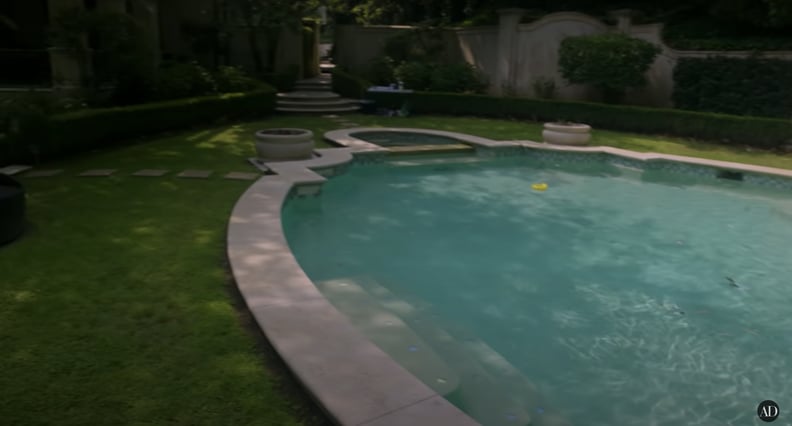 Tyrese Gibson's Outdoor Pool