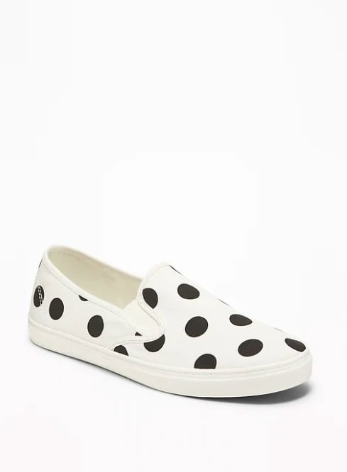 old navy slip on canvas shoes