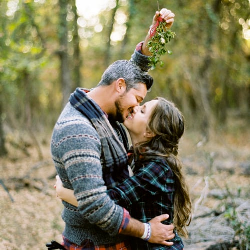 Holiday Engagement Shoot Pictures