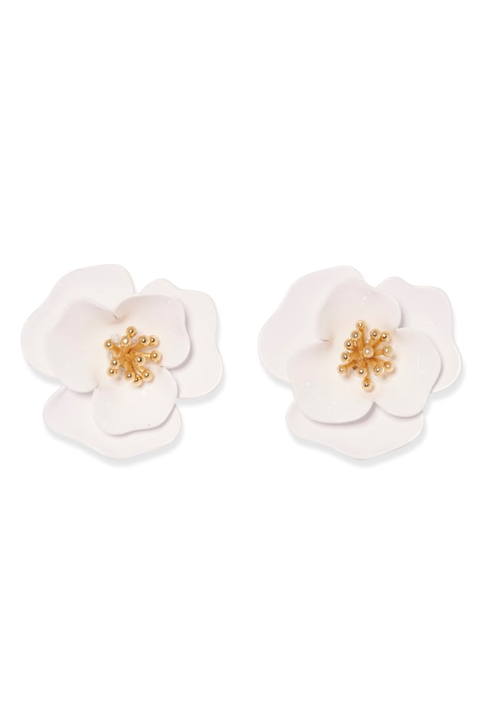 Vince Camuto Flower Clip Stud Earrings