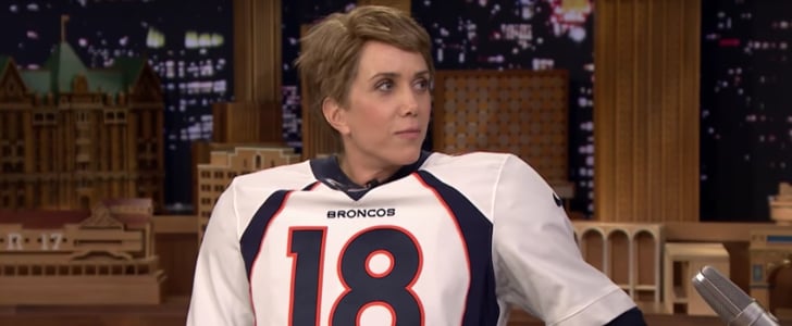 Kristen Wiig as Peyton Manning Tonight Show Video