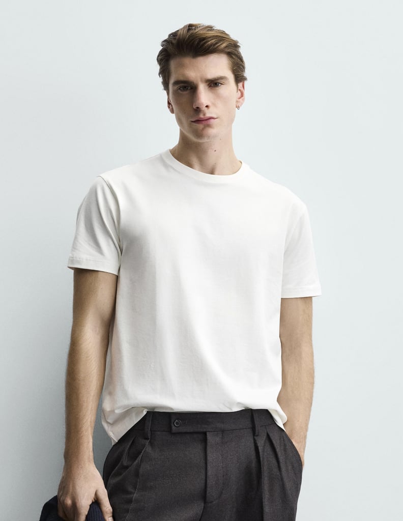 Zara Basic Medium Weight T-Shirt