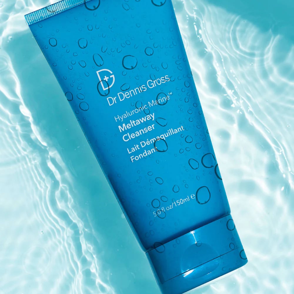 A Gentle Cleanser: Dr. Dennis Gross Skincare Hyaluronic Marine Makeup Removing Meltaway Cleanser