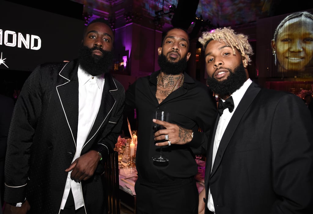James Harden, Nipsey Hussle, and Odell Beckham Jr.