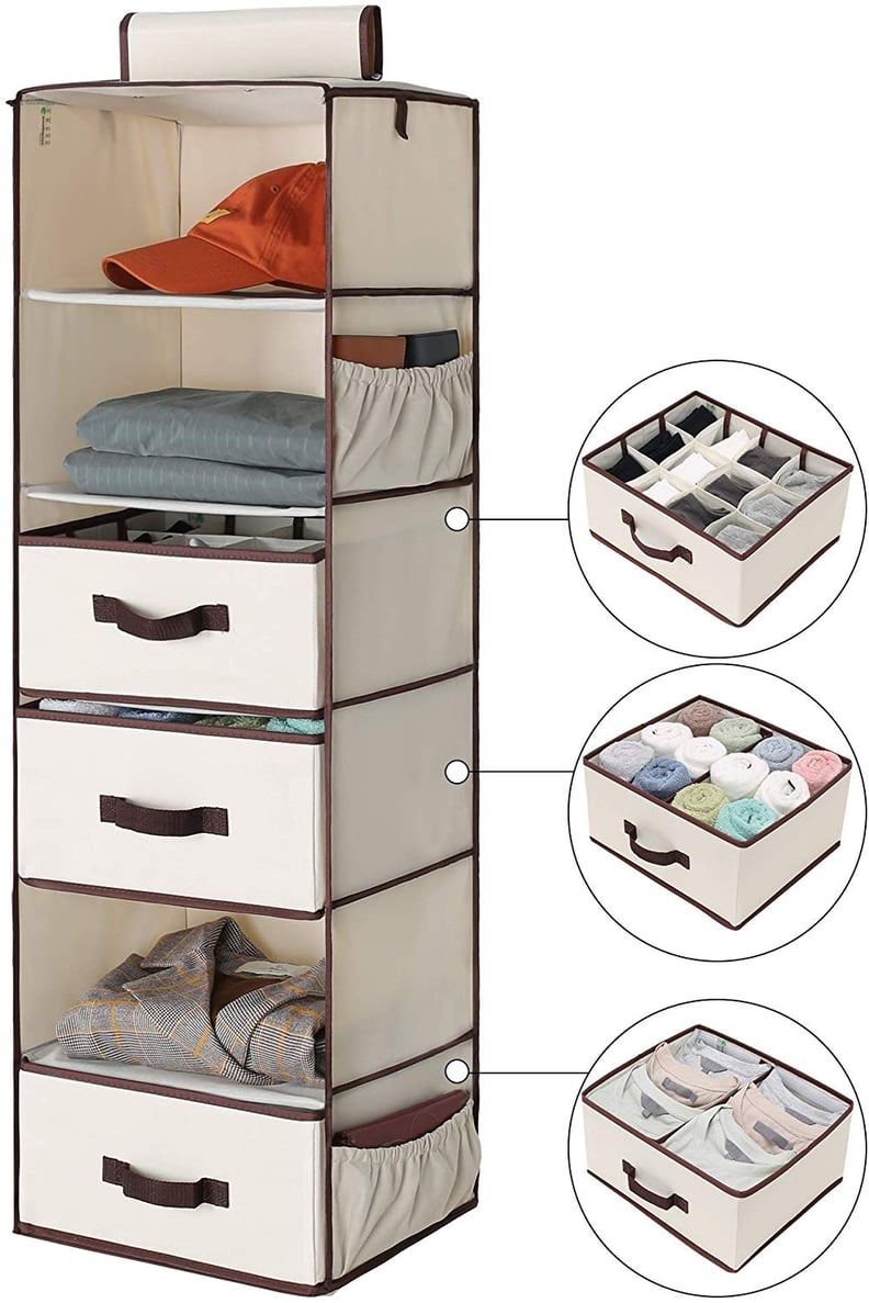 StorageWorks 6-Shelf Hanging Dresser