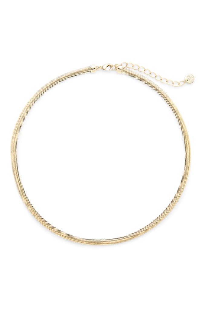 Brook and York Izzy Herringbone Chain Choker
