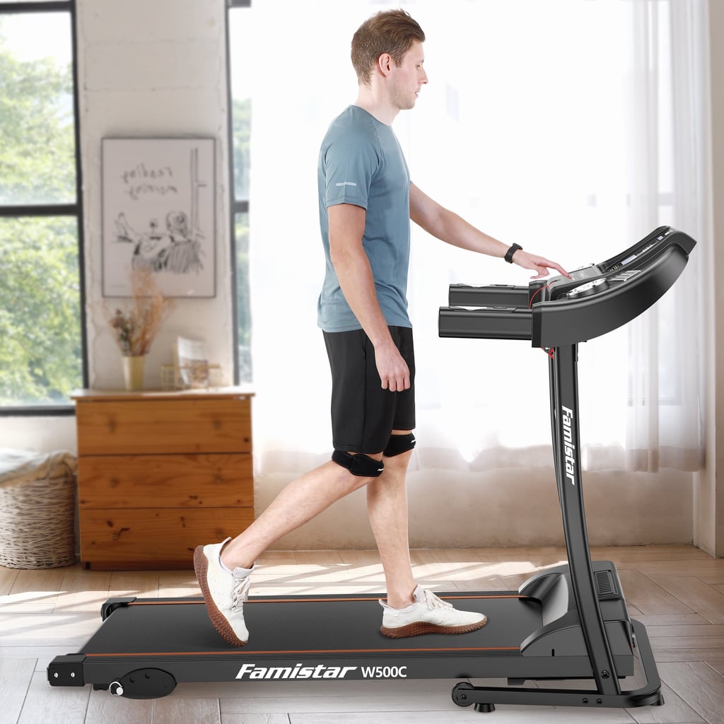 Famistar W500C Electric Folding Treadmill with Heart Pulse System