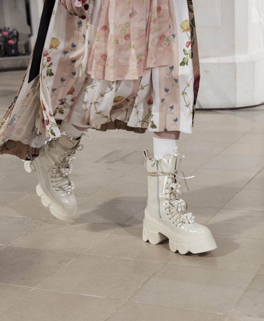 Simone Rocha Fall 2021 Features Patchwork and Regencycore