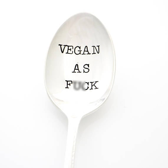 Vegan as F*ck Spoon