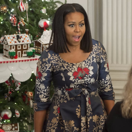 Michelle Obama's Holiday Dress Nov. 2016