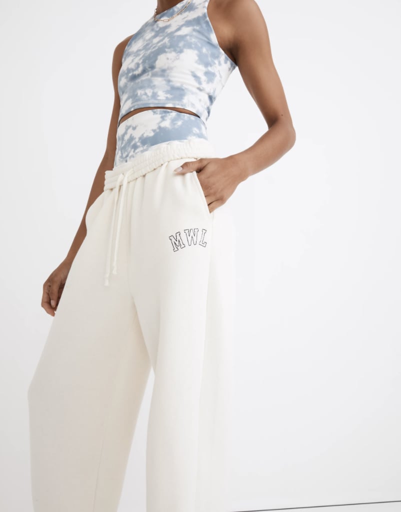 A Comfy Day Match: MWL Betterterry Embroidered Oversized Sweatpants