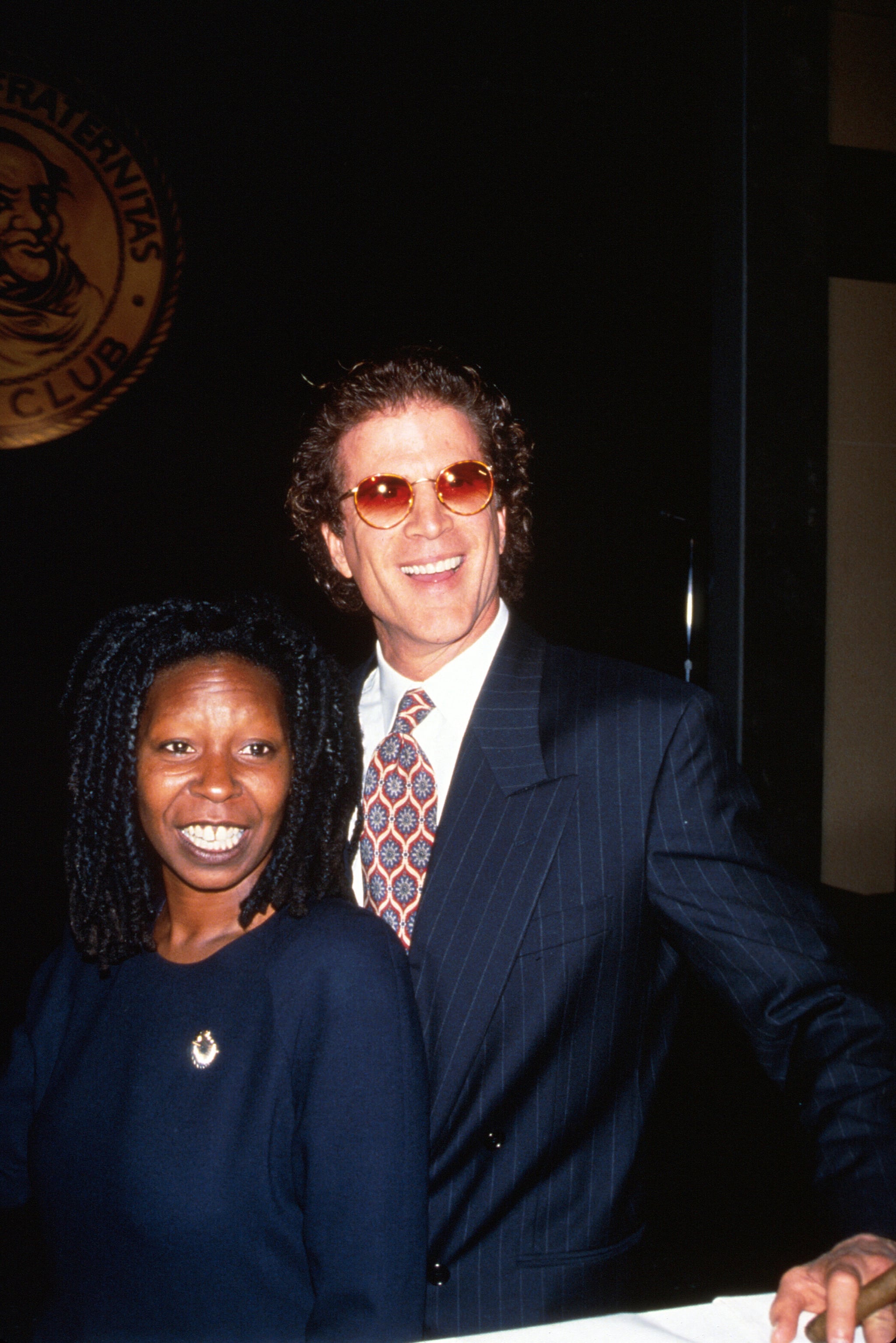 Whoopi Goldberg and Ted Danson | These Iconic '90s Couples Will Have You Whispering, "Winona Forever" | POPSUGAR Celebrity Photo 28