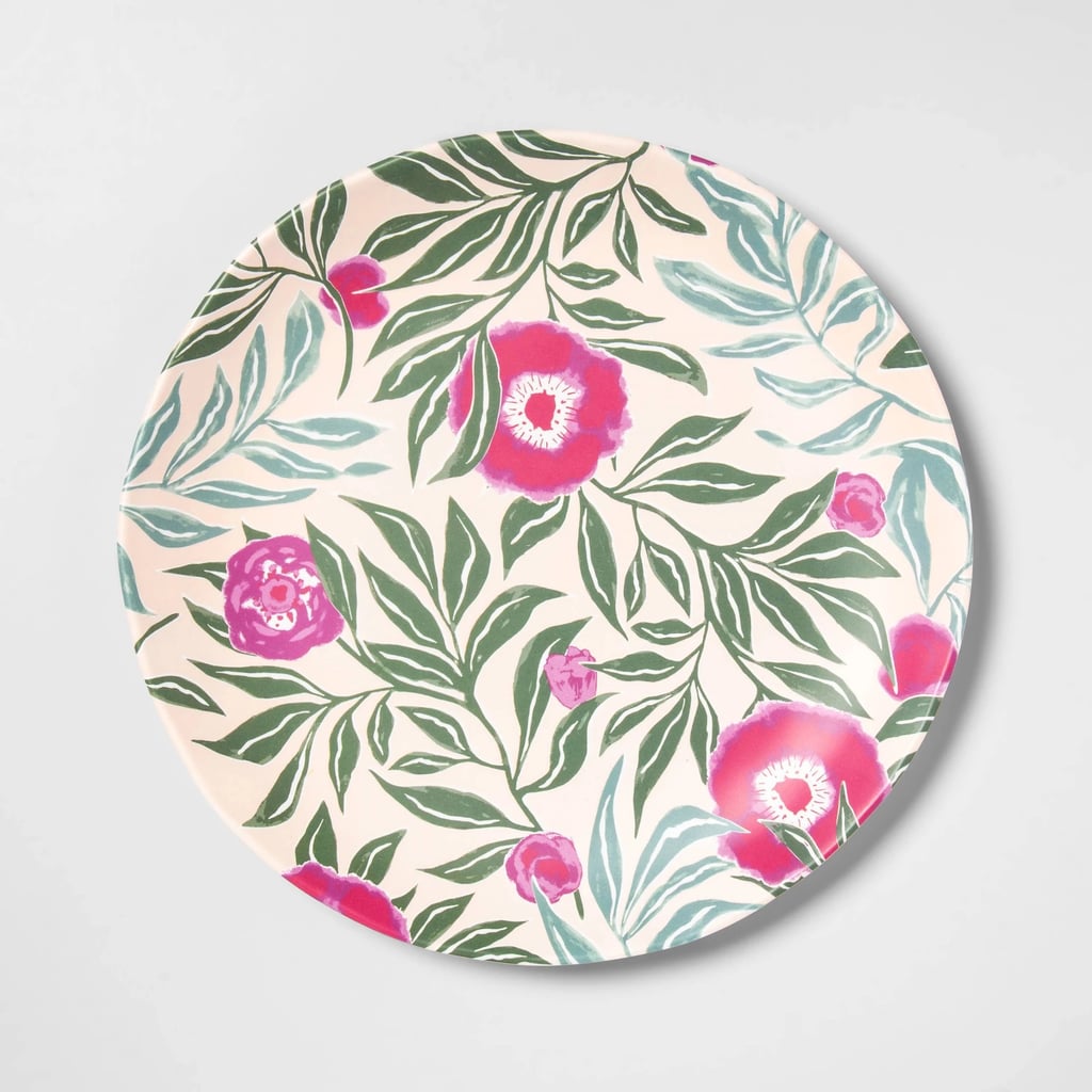 Opalhouse Melamine Floral Dinner Plate