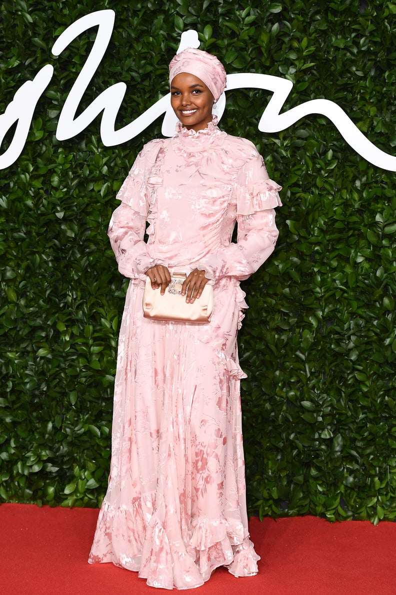 Halima Aden at the British Fashion Awards 2019