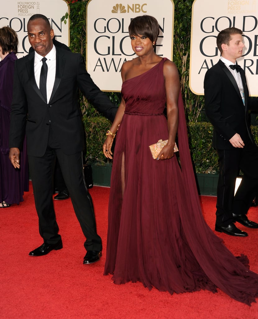 Viola Davis at the Golden Globes.
Viola Davis at the Golden Globes.