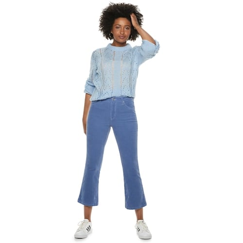 kohls corduroy pants womens