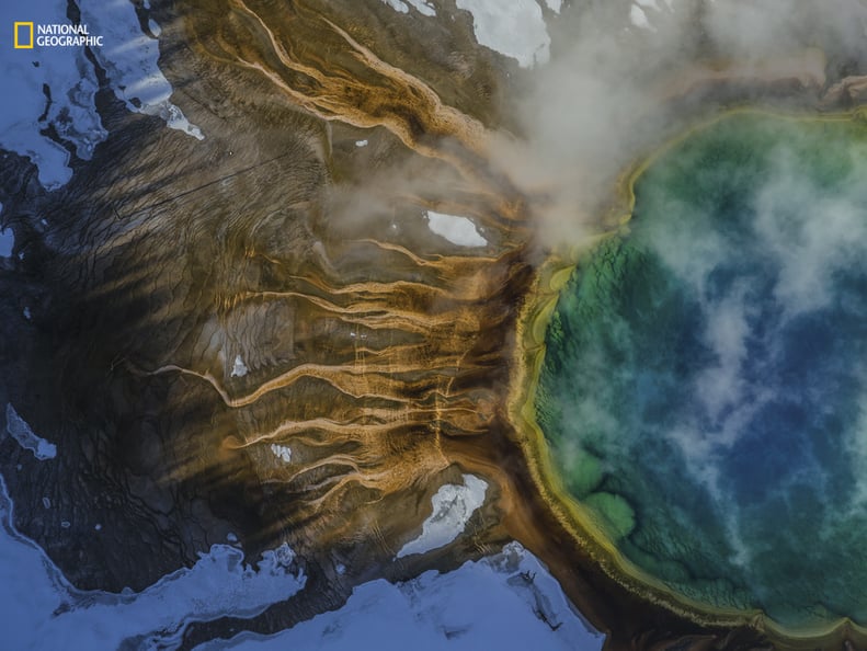 Grand Prismatic Spring in Yellowstone