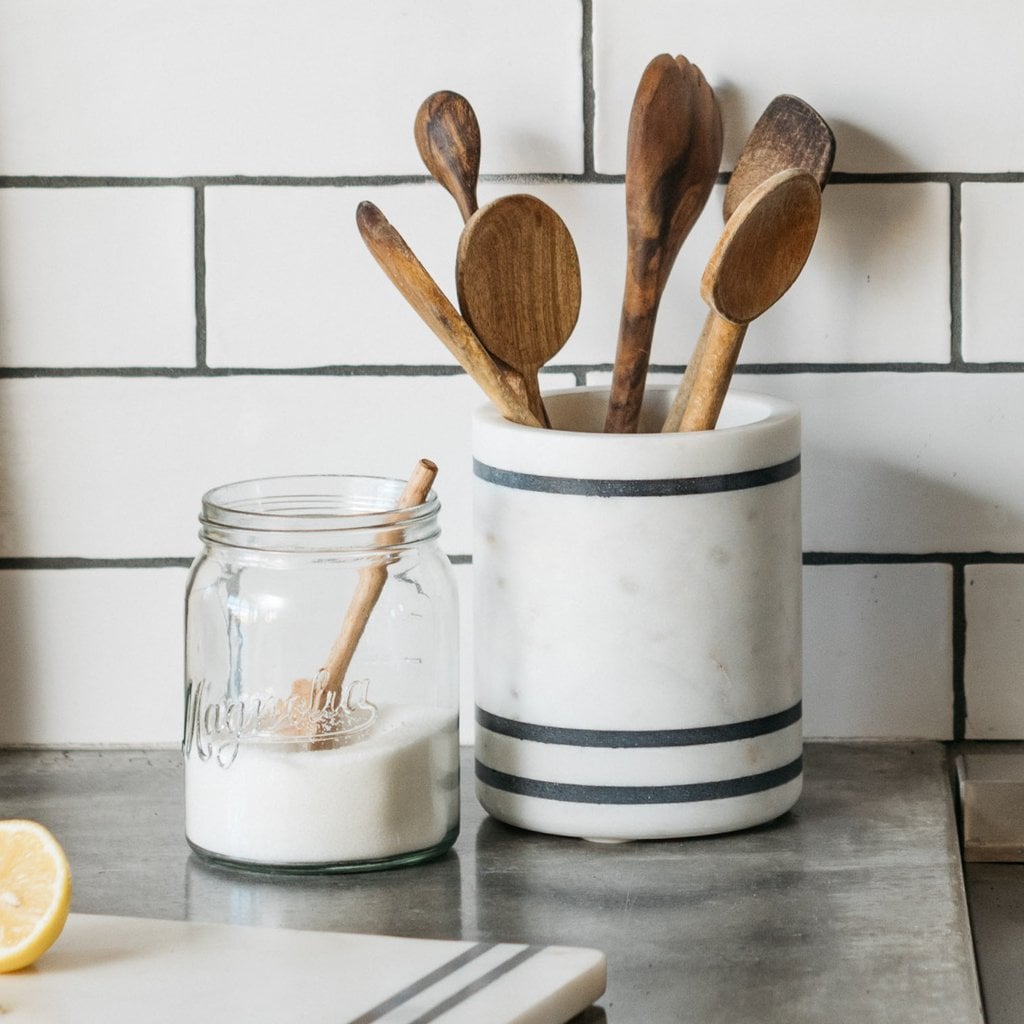 Magnolia Adelaide Stripe Utensil Holder