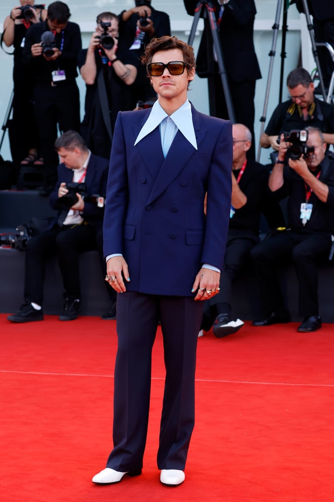 Harry Styles at the "Don't Worry Darling" Venice Film Festival Red Carpet