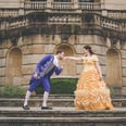 The Bride Was the Belle of the Ball in This Beauty and the Beast-Themed Engagement Shoot