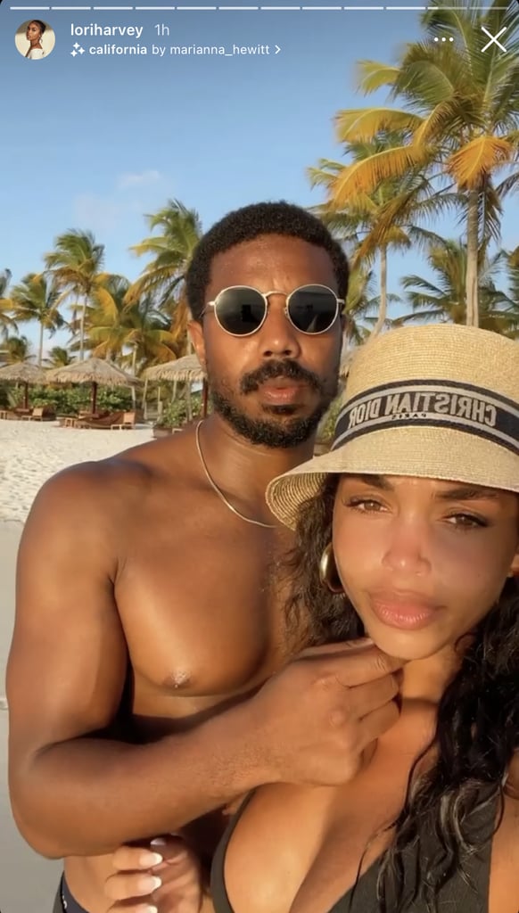 Michael B. Jordan and Lori Harvey's Romantic Vacation Photos