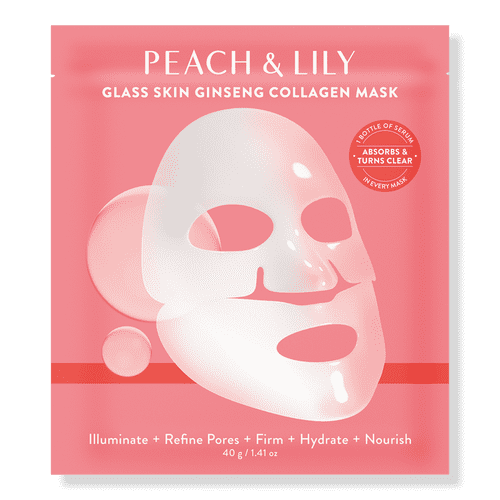 Peach & Lily's Glass Skin Ginseng Collagen Mask