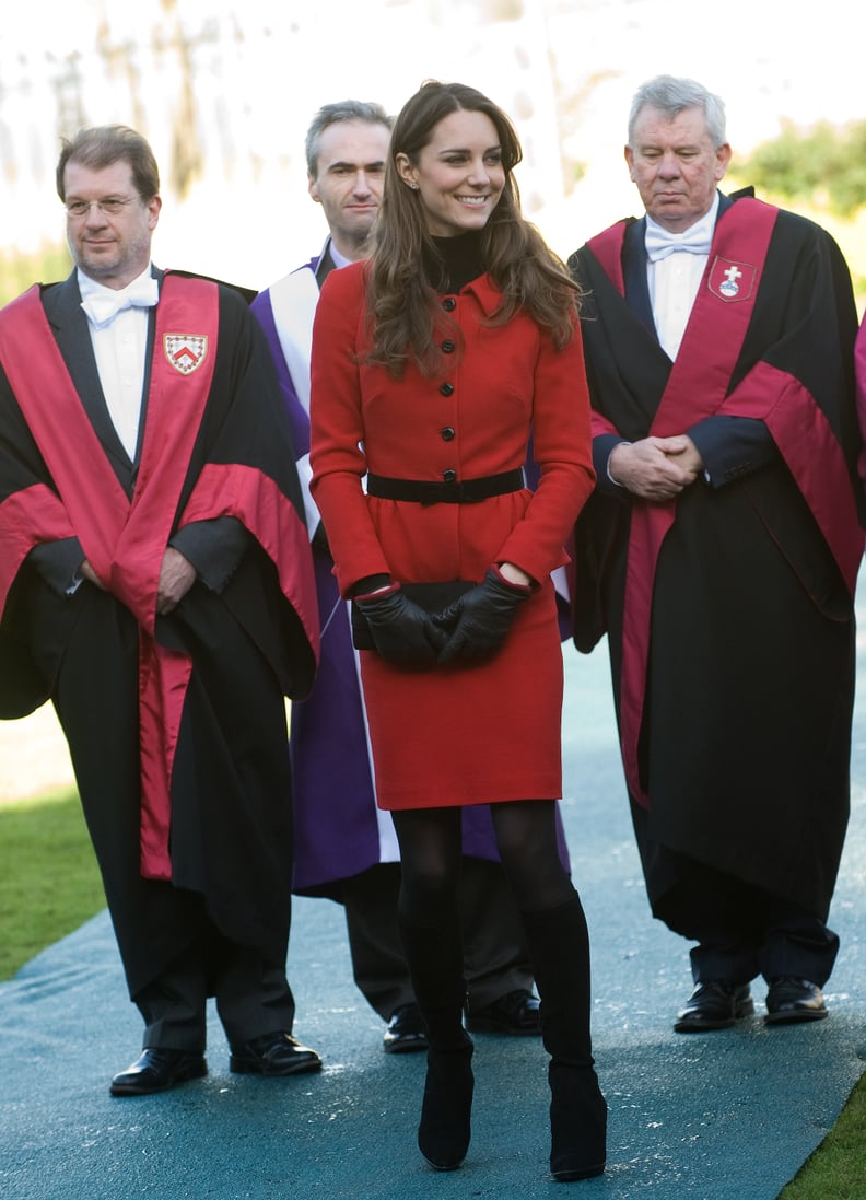 The Red Luisa Spagnoli Suit Was First Spotted in 2011