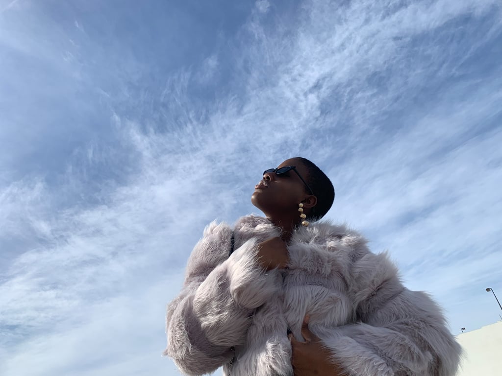 While some people daydream about becoming writers, directors, filmmakers, fashion stars, or CEOs of their own companies, Gabrielle aspires to achieve all of the above and then some. "I have a plethora of career goals. I concentrated in screenwriting because I felt like at the heart of all my goals is to be a storyteller," she said. "I would love to be a showrunner, love to start my own production company, create a chain of theme parks, start a fashion brand. The whole gamut, you know? Magazine, buy an island, and start my own civilization. Those are just some smaller goals that I have short term."
"It was so funny to see that this was something that I was doing from a very early age. I was just talking to this invisible imagined audience."
To keep track of all her stories, Gabrielle carries a journal with her everywhere she goes to jot down ideas and write poetry and songs. "I literally have a whole shelf full of journals, and I've been journaling since — well, as long as I can remember. It's really insane for me to go back to the screenplays that I was writing in my journal before I even knew that they were screenplays. It's inspiring and it also shows me that I'm on the right path because this is something that I was doing before I even really knew that it was a career path." 
While creating her vlog-style YouTube series "Bell Parks," Gabrielle came across her journals from first or second grade, in which she was writing in the voice of a blogger speaking to a full-fledged audience. "It was so funny to see that this was something that I was doing from a very early age," she said. "I was just talking to this invisible imagined audience, very similar to the way that I spoke to them in my series."
In addition to her YouTube screenplay, some of Gabrielle's other proudest achievements include directing the short Amazon Fire TV documentary Mr. Ewing, the story of a 99-year-old English teacher and World War II veteran, and creating the #Vote4theFuture campaign video — which featured Oprah Winfrey, Mahershala Ali, Tessa Thompson, and more — with Amanda ahead of the 2020 presidential election.