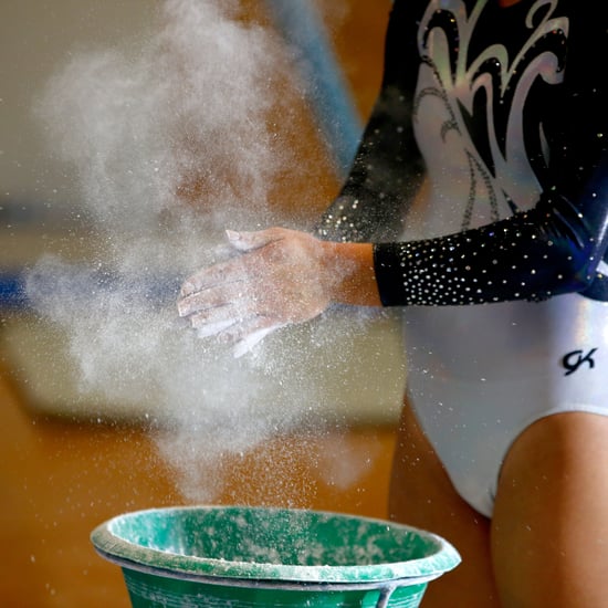 Why Gymnasts Use Chalk on Their Hands, Feet, and Legs