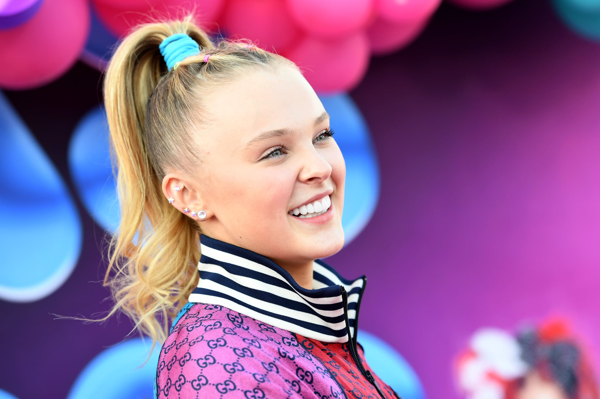 BURBANK, CALIFORNIA - NOVEMBER 03: JoJo Siwa attends JoJo & Jess Siwa's premiere party for 