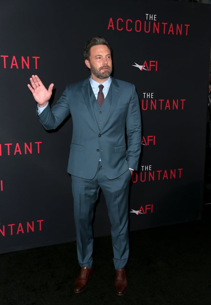 Ben Affleck at The Accountant Premiere in LA October 2016
