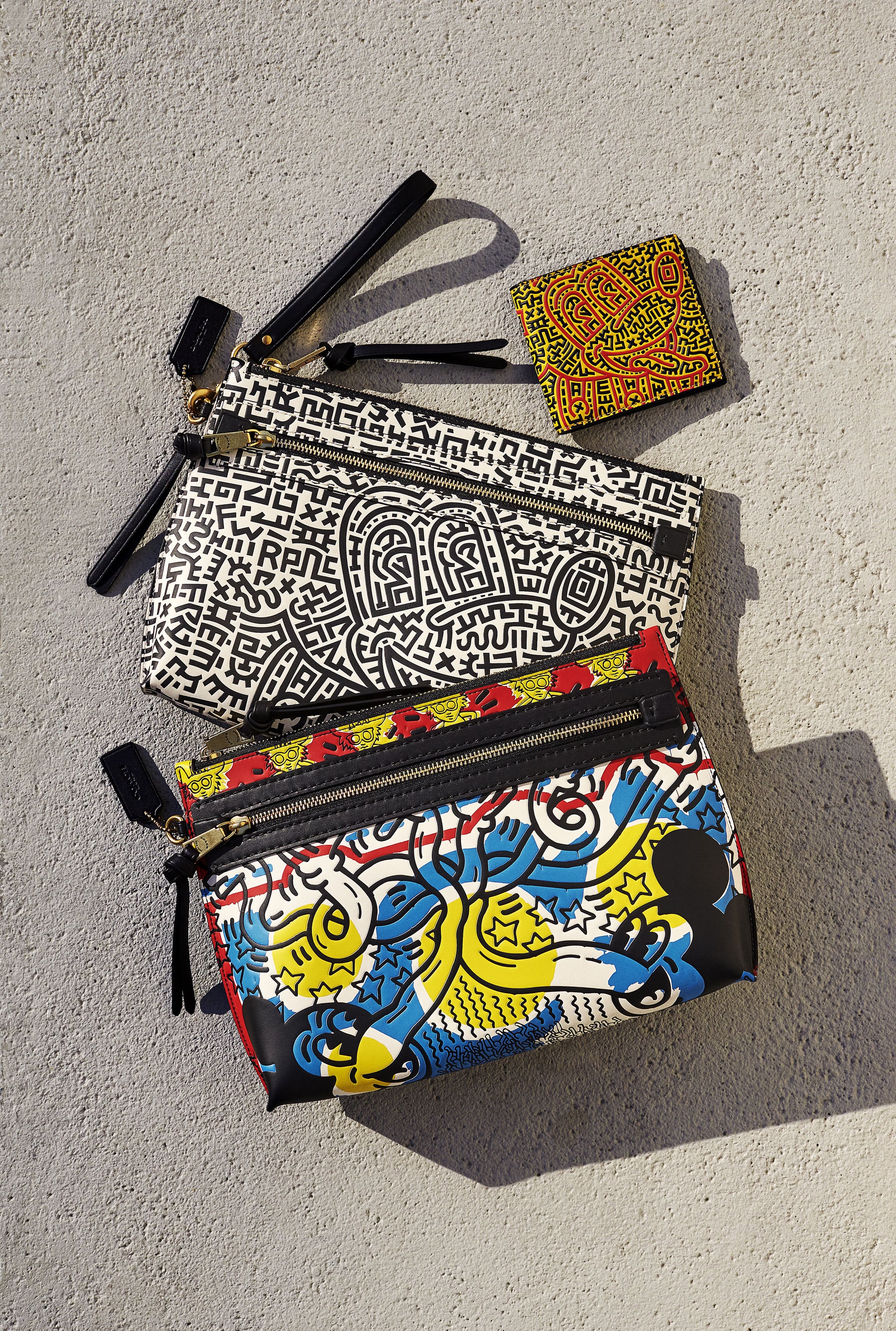 Coach keith haring hotsell purse