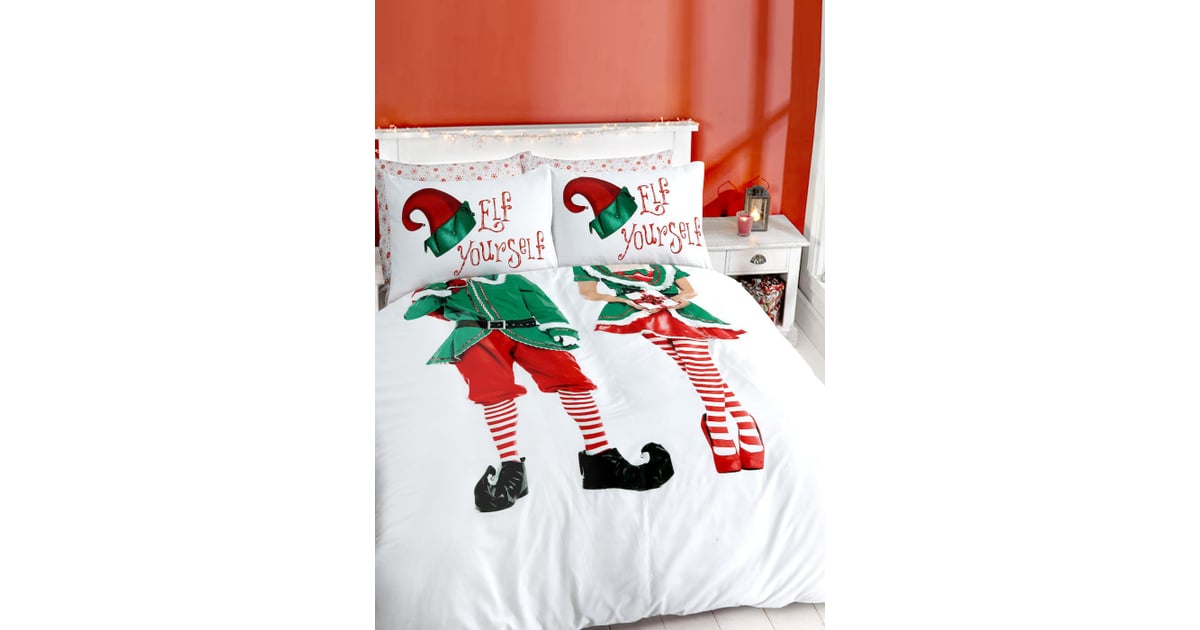 Matalan Elf Yourself His and Hers Duvet Cover The Best Christmas