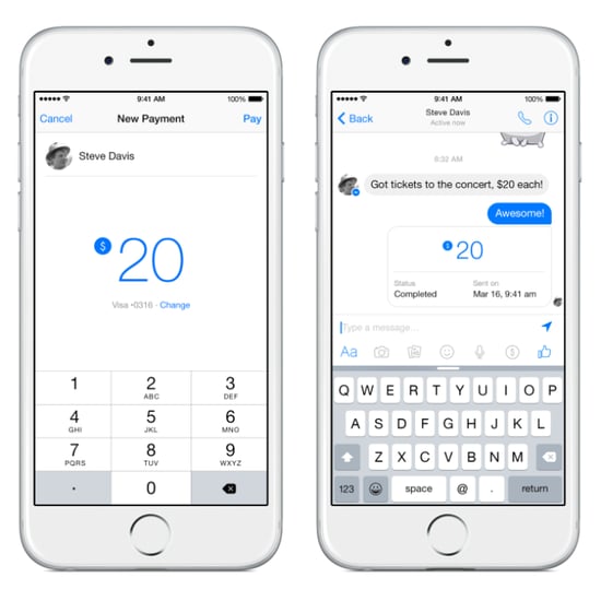 Facebook Unveils Messenger Payment Tool