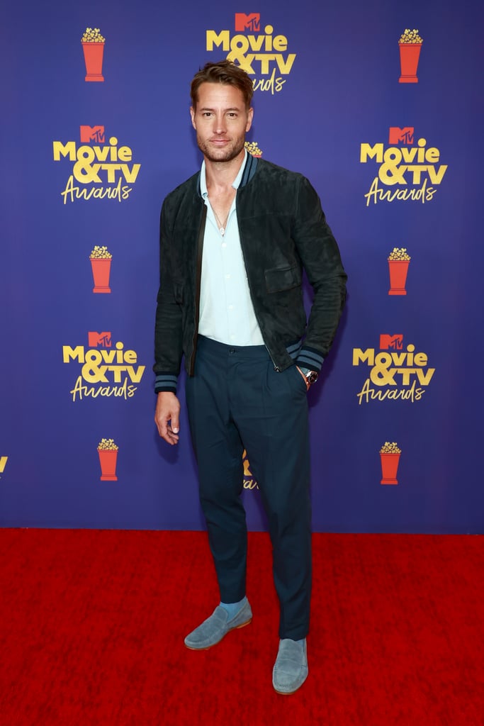 Justin Hartley at the 2021 MTV Movie and TV Awards
