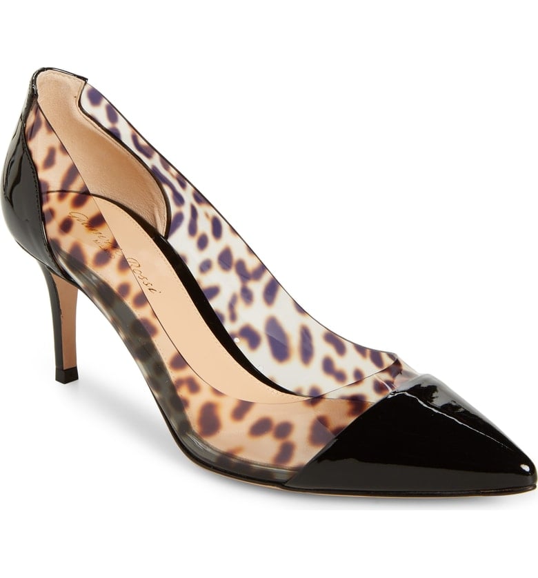 Gianvito Rossi Lepoard Print Pump