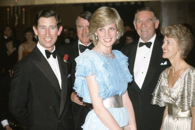 Princess Diana's Blue Gown