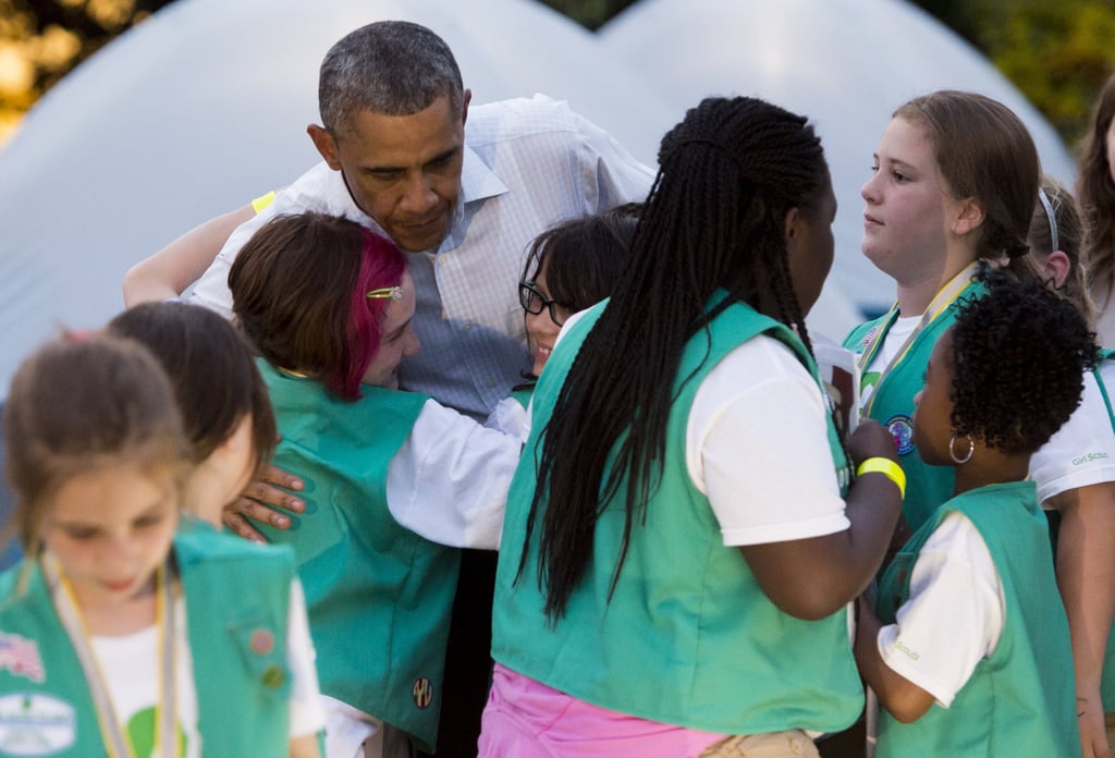 Girl Scouts at the White House
