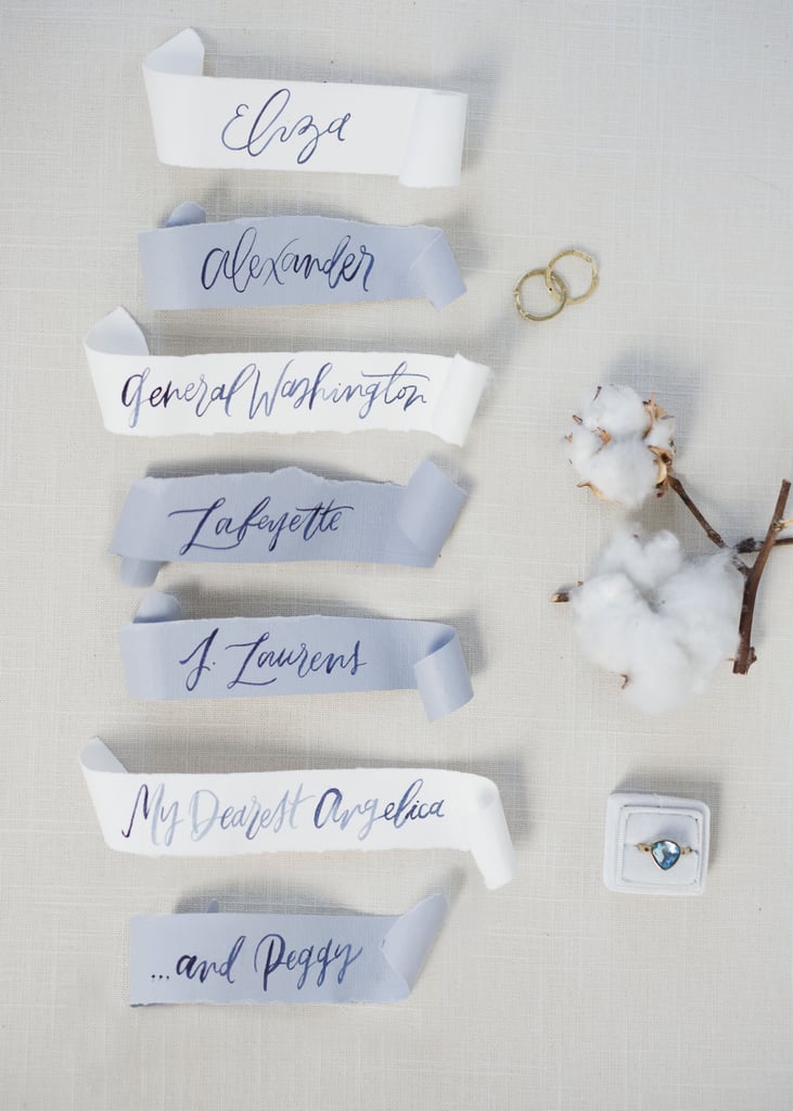 Hamilton-Inspired Wedding
