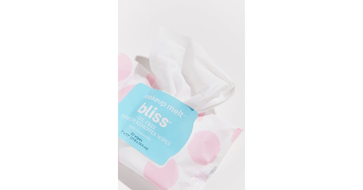 Bliss Makeup Melt OilFree Makeup Remover Wipes Best Makeup Removers