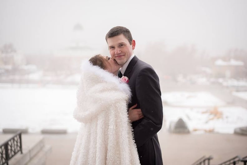 A Hooded Cape For the Bride