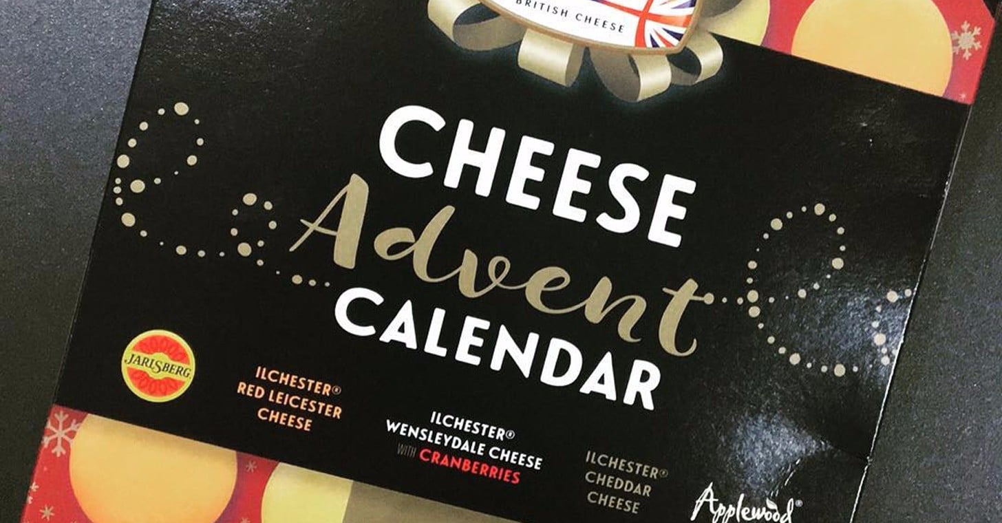 Asda Cheese Advent Calendar POPSUGAR Food