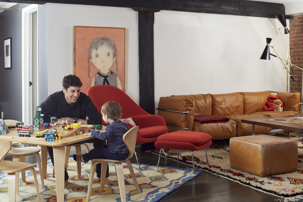 Decorating a home with children was a welcome challenge for Cliff. "I think a lot of people get overwhelmed by the idea of things being practical, and they forget that there are options for them to be stimulating and engaging as well," he tells Wayfair. "Once one has crossed off all the boxes concerning safety, I think everyone should look at what they surround their child with as a goal of making it stimulating and fun, and as an extension of the rest of the home."