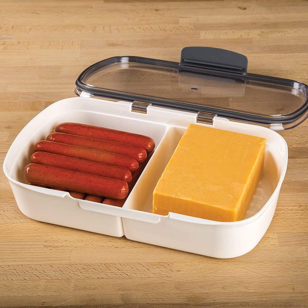 肉类和奶酪的生产存储:Prepworks分裂熟食ProKeeper食物储藏容器