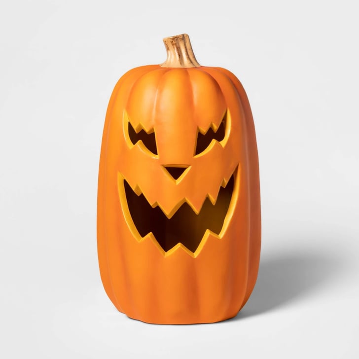 Lit Sharp Teeth Pumpkin Decorative Halloween Prop | Target Halloween ...